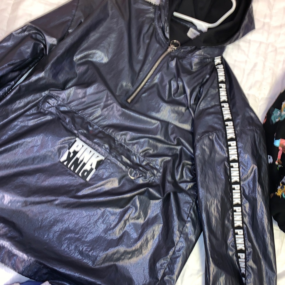 Pink windbreaker